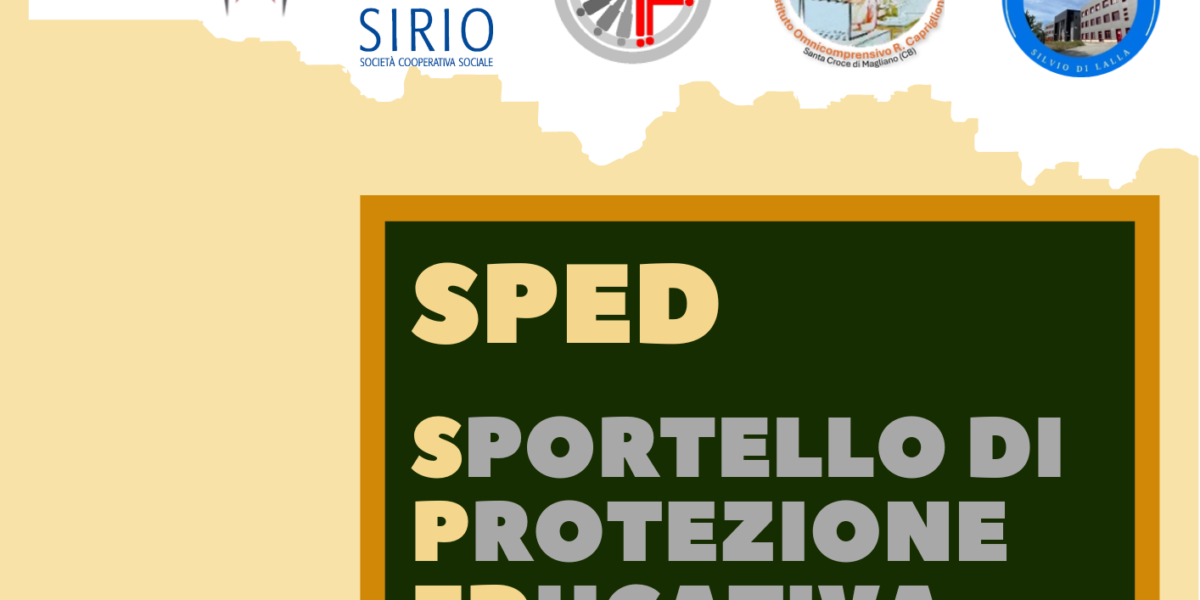 Servizio SPED - Sportello di Protezione Educativa - Cooperativa Sirio Campobasso